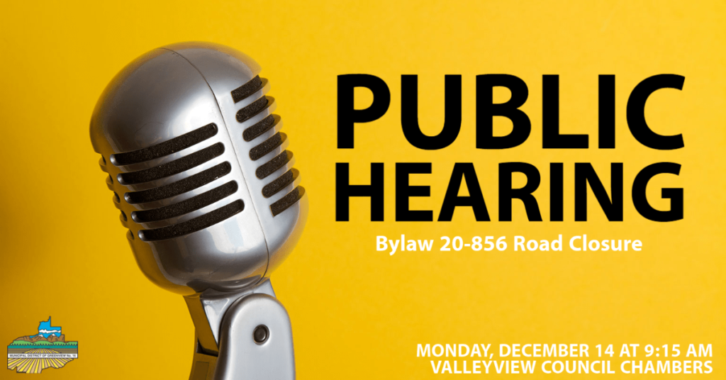 Public Hearing for Road Closure