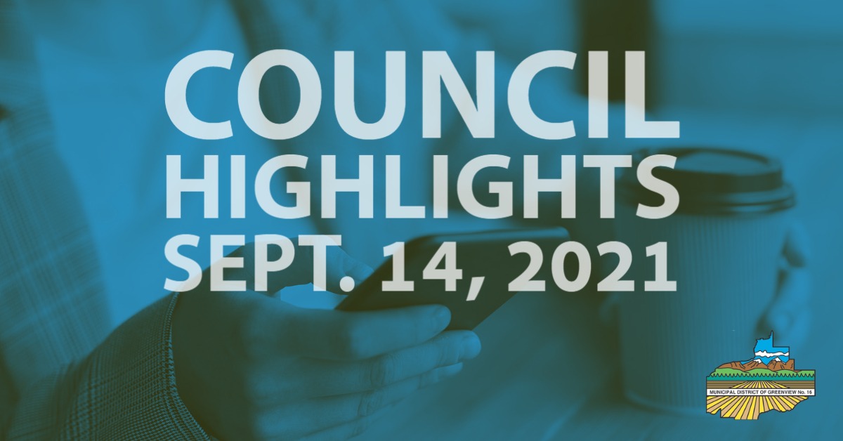 Council Highlights September 14, 2021