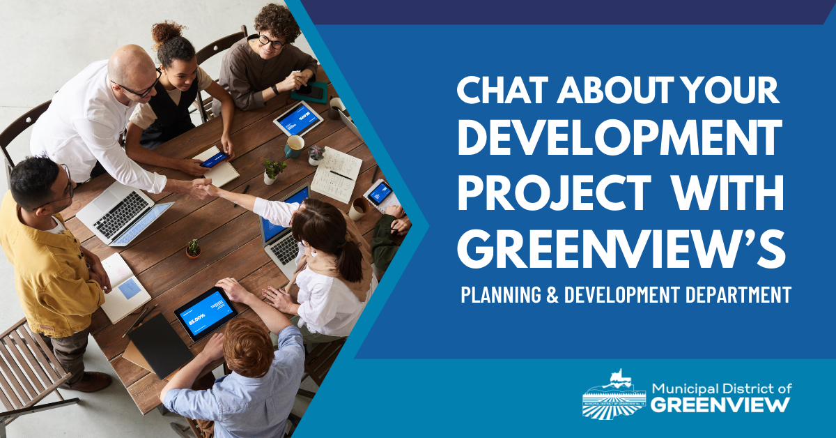 Chat About Your Development Project with Greenview’s Planning & Development Department – Grovedale Public Service Building