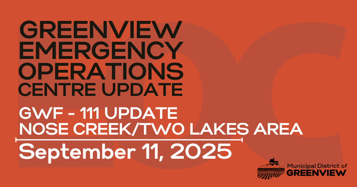 Greenview EOC Update - GWF - 111 | MD Greenview No. 16
