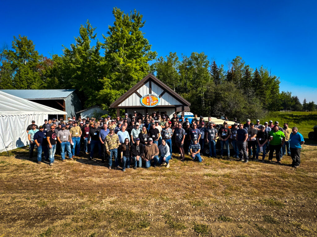 Greenview 2025 clayshoot group photo