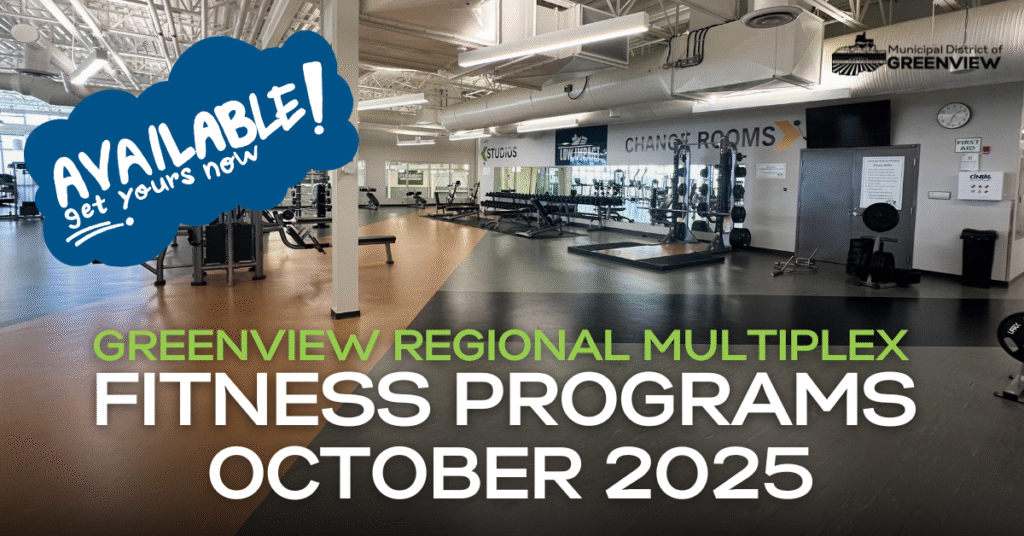 October fitness graphic