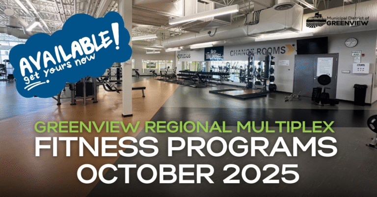 October fitness graphic