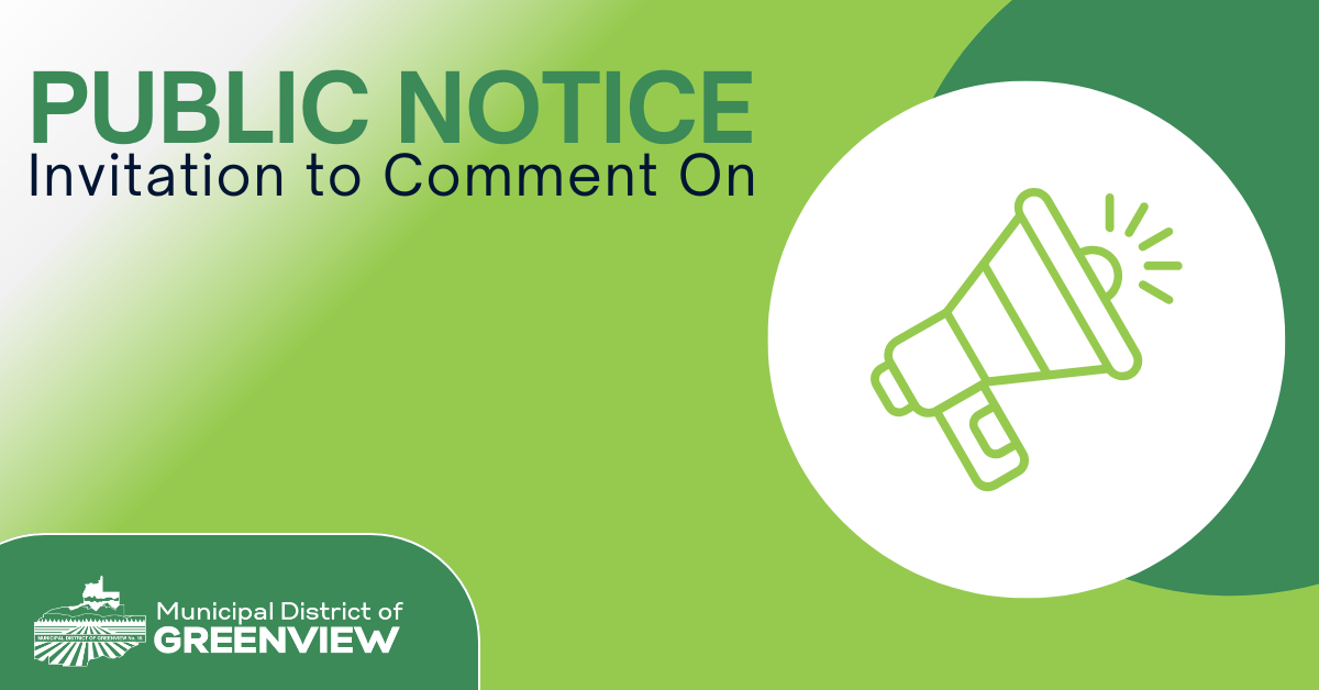 Public Notice – Invitation to Comment On