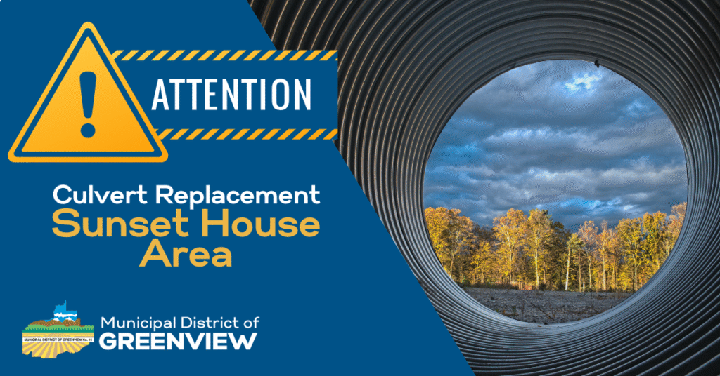 Sunset house culvert replacement