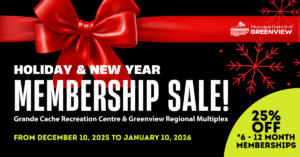 Rec centre membership sale