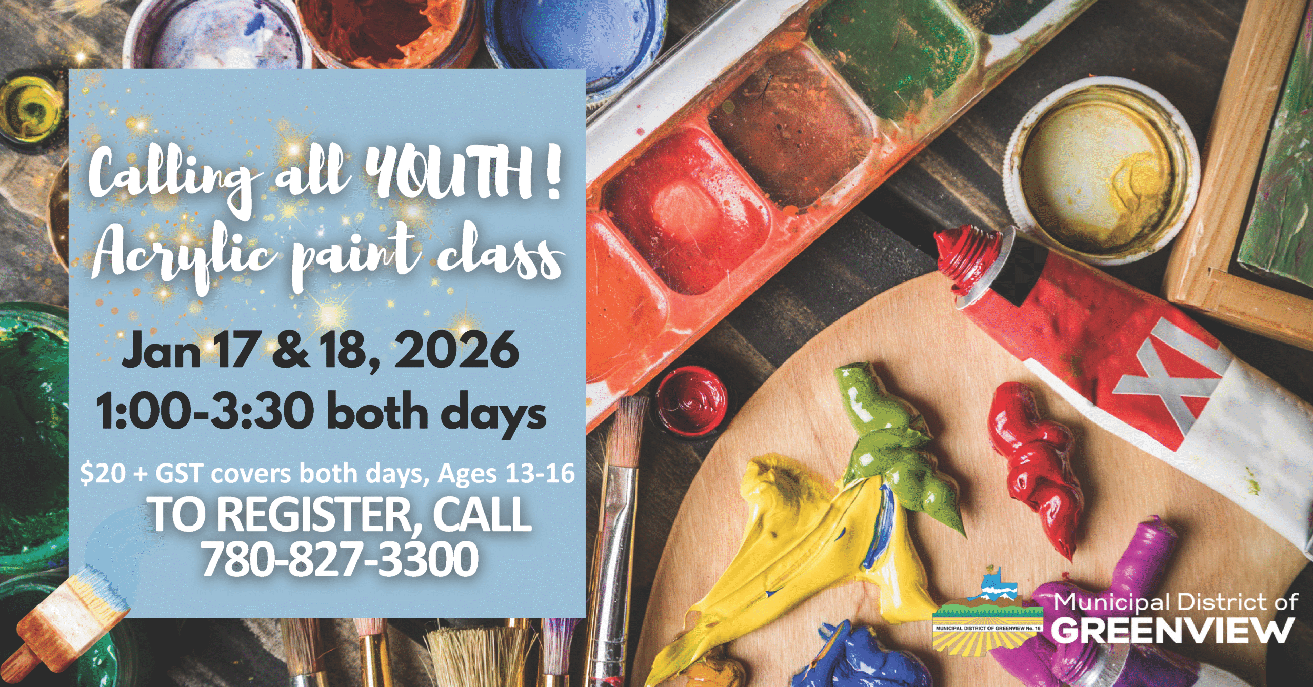 Youth Acrylic Paint Class