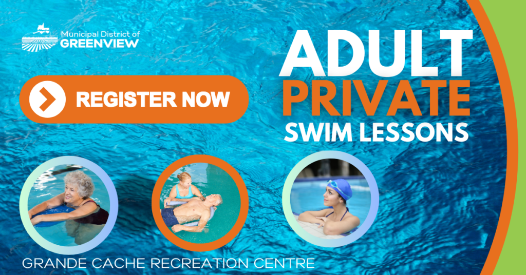 Grande Cache Recreation Centre Adult Swim Lessons
