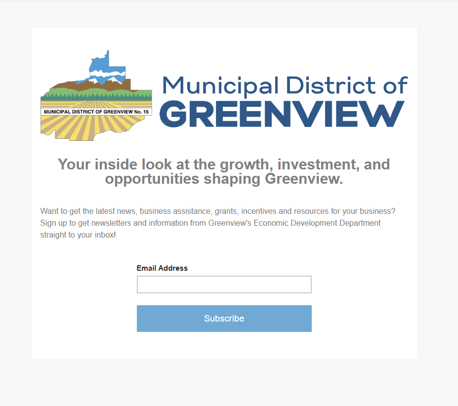 Expand Your Vision Website Newsletter Sign Up Image