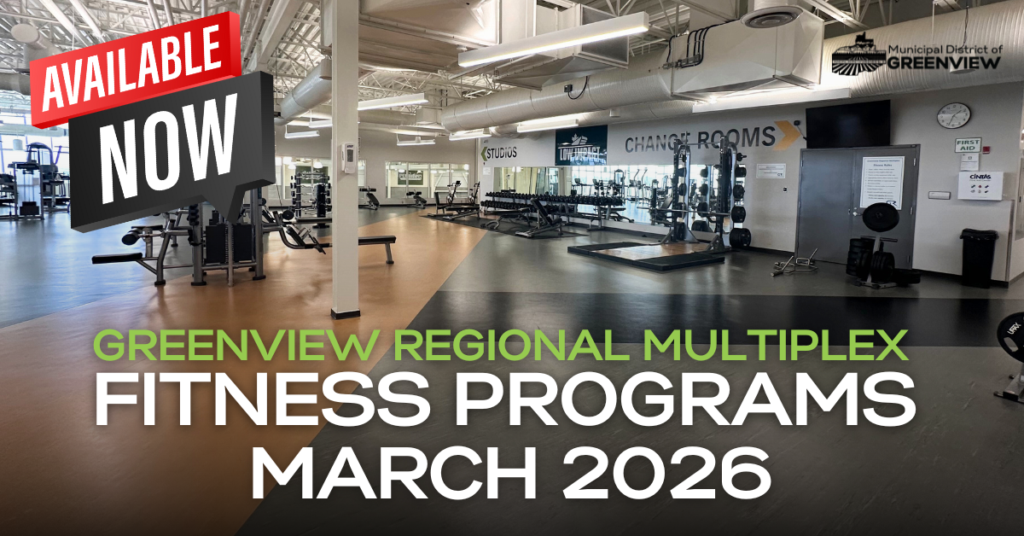 March 2026 GRM Fitness Social Media Graphic