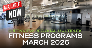 March 2026 GRM Fitness Social Media Graphic