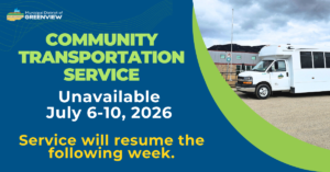 GC Community Bus 2025 brochure holder (11x17)