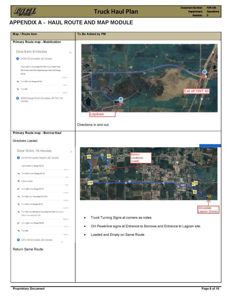 Grovedale Floating Liner_Truck Route Grovedale Floating Liner Truck Route