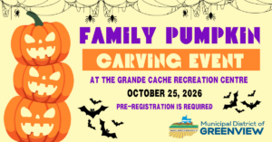 GCRC Family Pumpkin Carving Event 2026 (Facebook Ad)