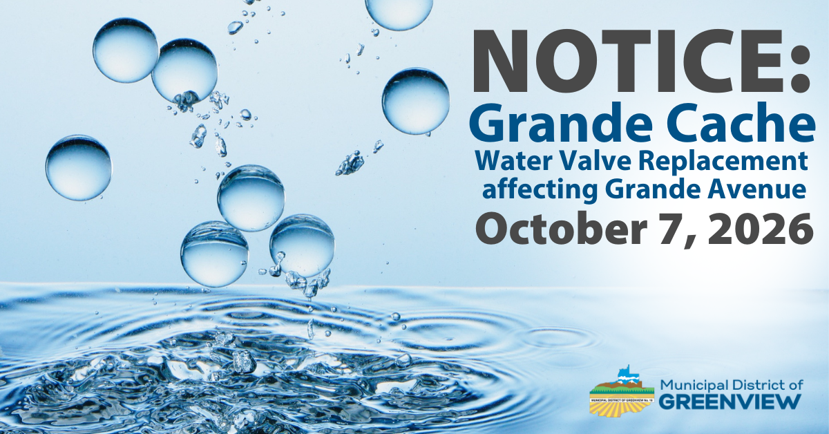 Notice: Water Valve Replacement